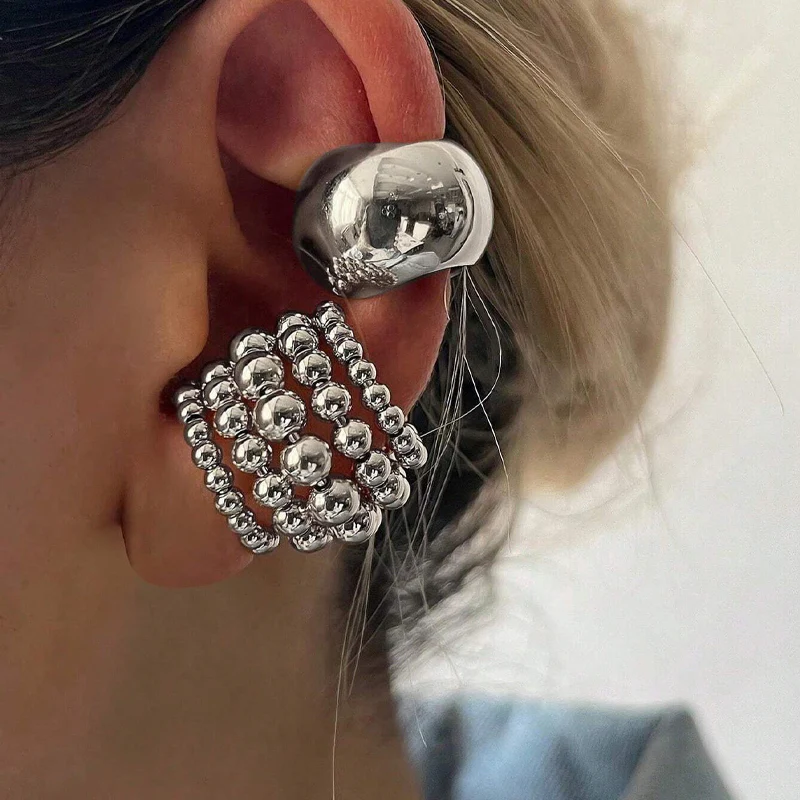 2pc Bold Ear Cuff Set - Image 2