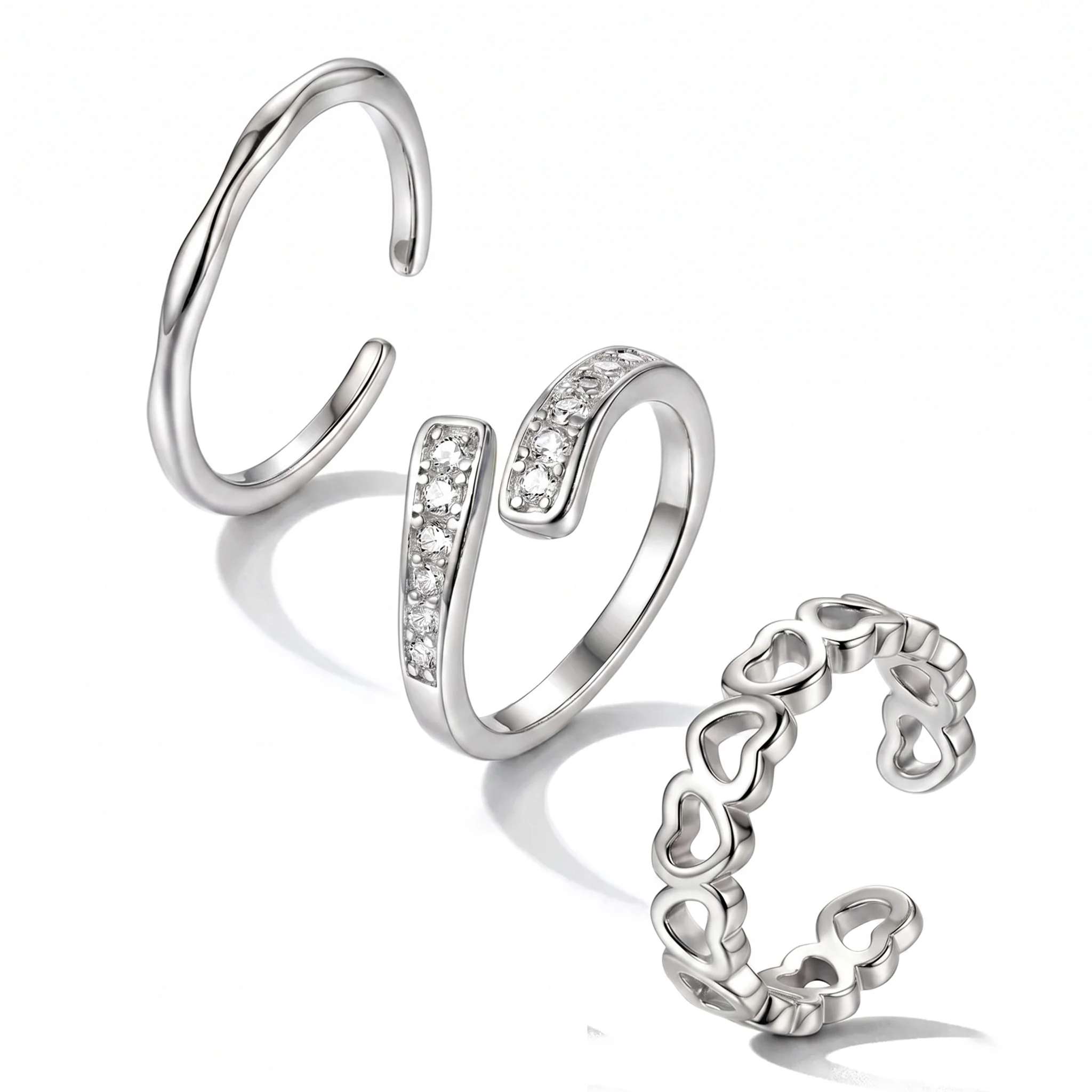 3pc Summer Toe Ring Set - Image 8