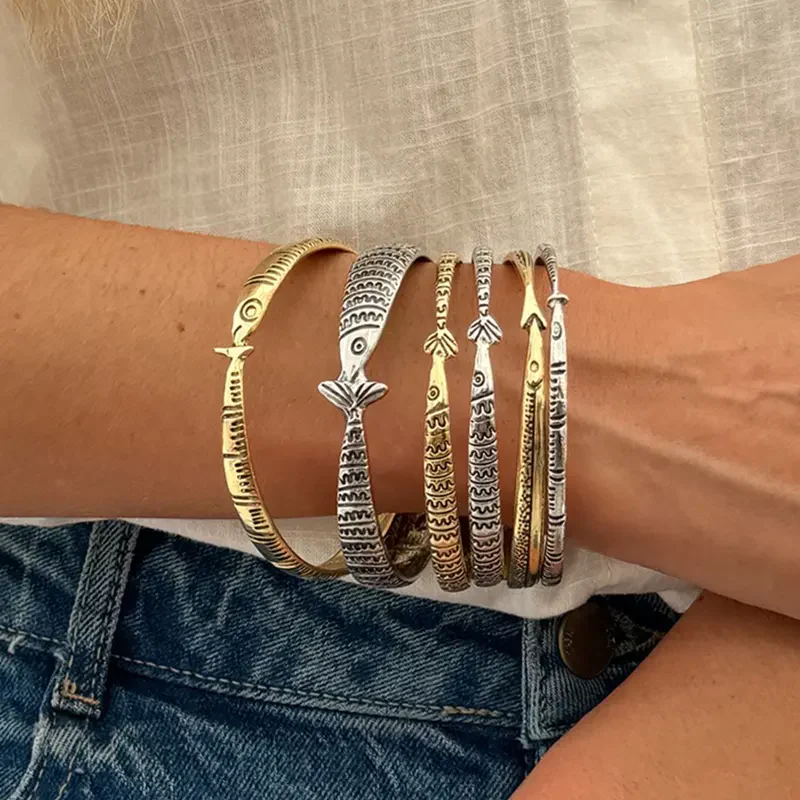 6pc Ocean Fish Bracelet Set - Image 4