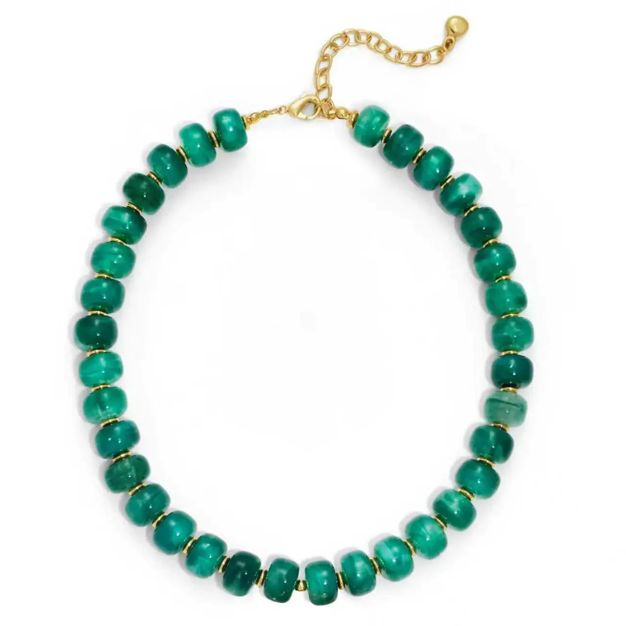 Chunky Colorful Bead Necklace - Image 2