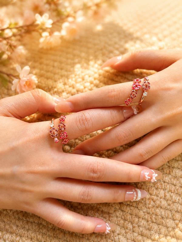 Dainty Blossom Ring - Image 7