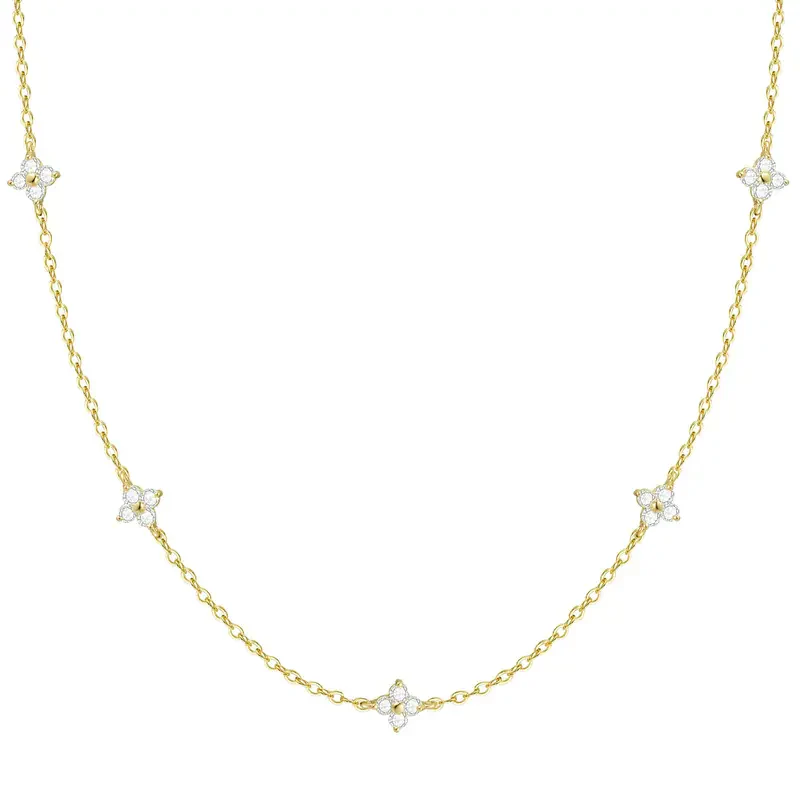 Dainty Flower Necklace