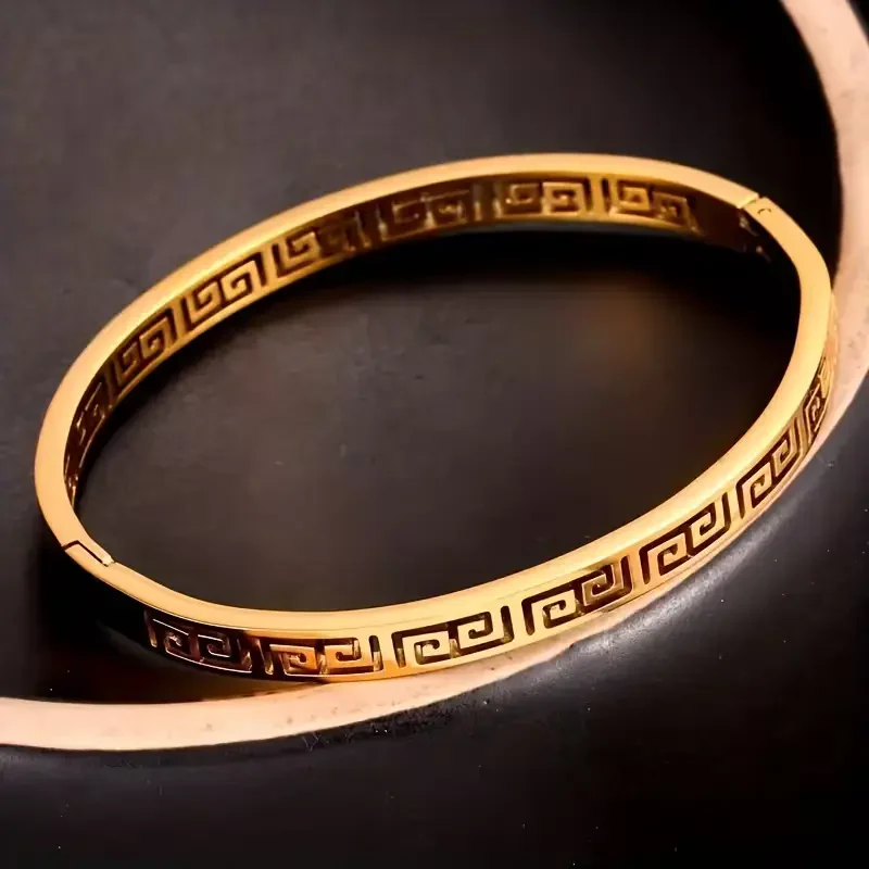 Dainty Meander Bracelet - Image 3