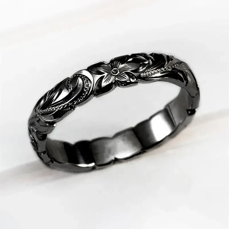 Elegant Flower Statement Ring - Image 3