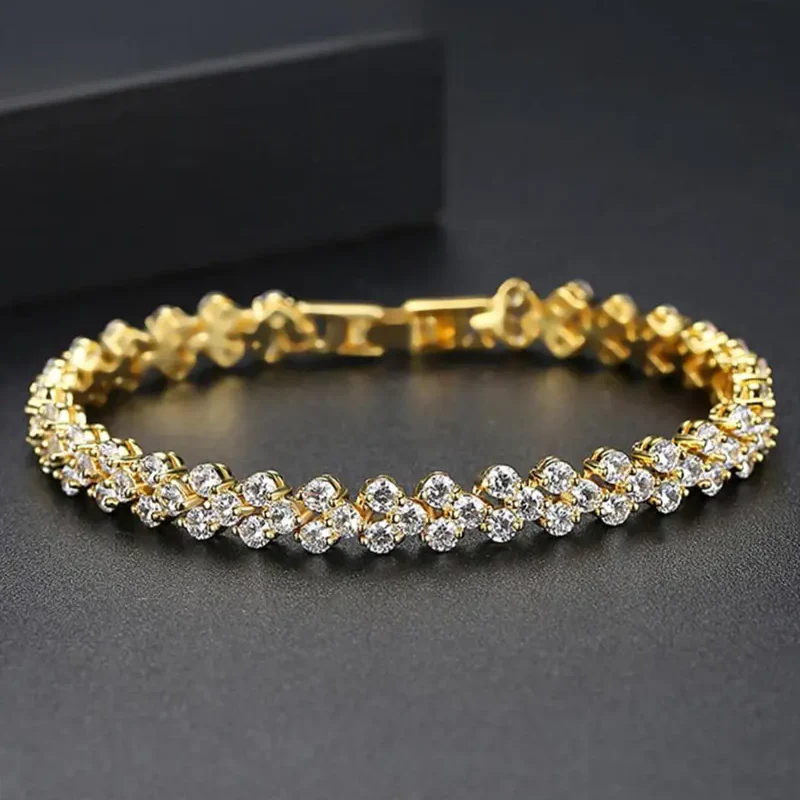 Exquisite Rhinestone Bracelet - Image 2