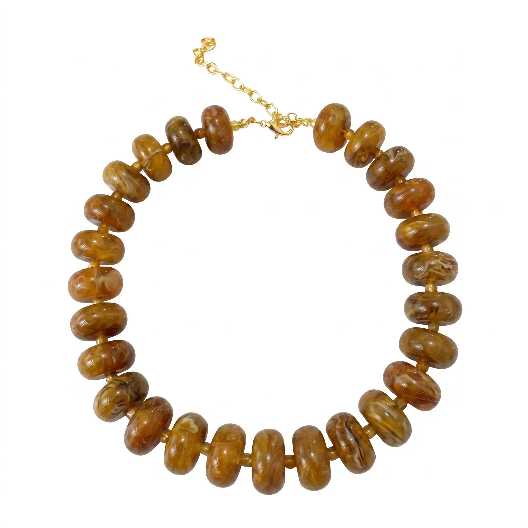 Chunky Summer Beaded Necklace - Image 8