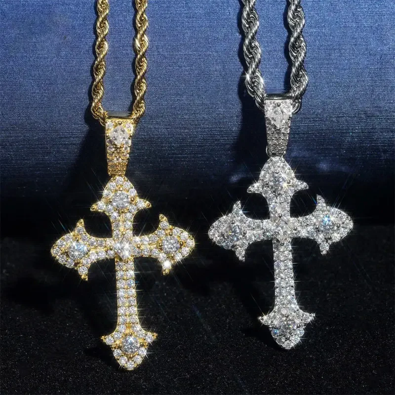 Iced Cross Necklace - Image 5