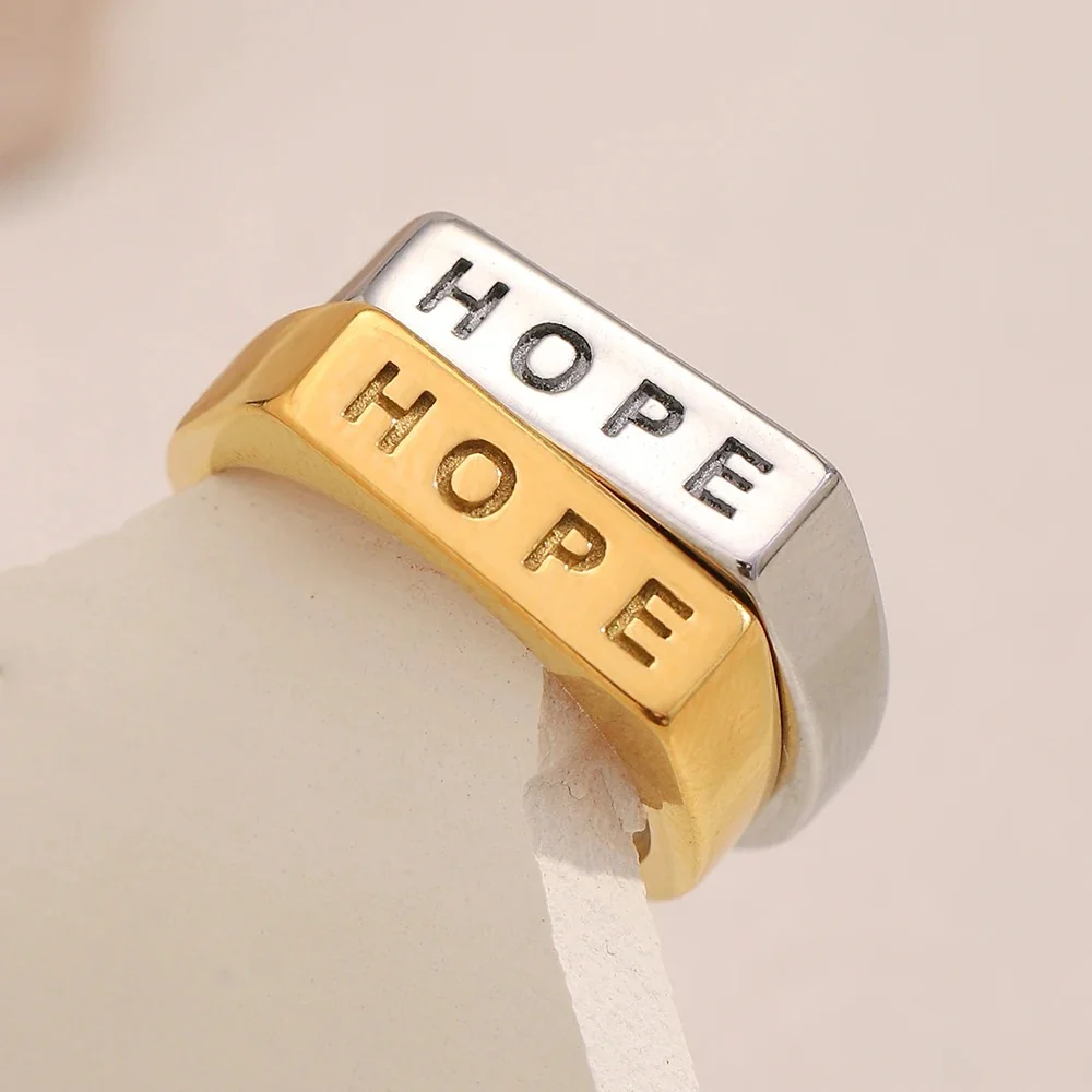 Minimal "HOPE" Ring - Image 3