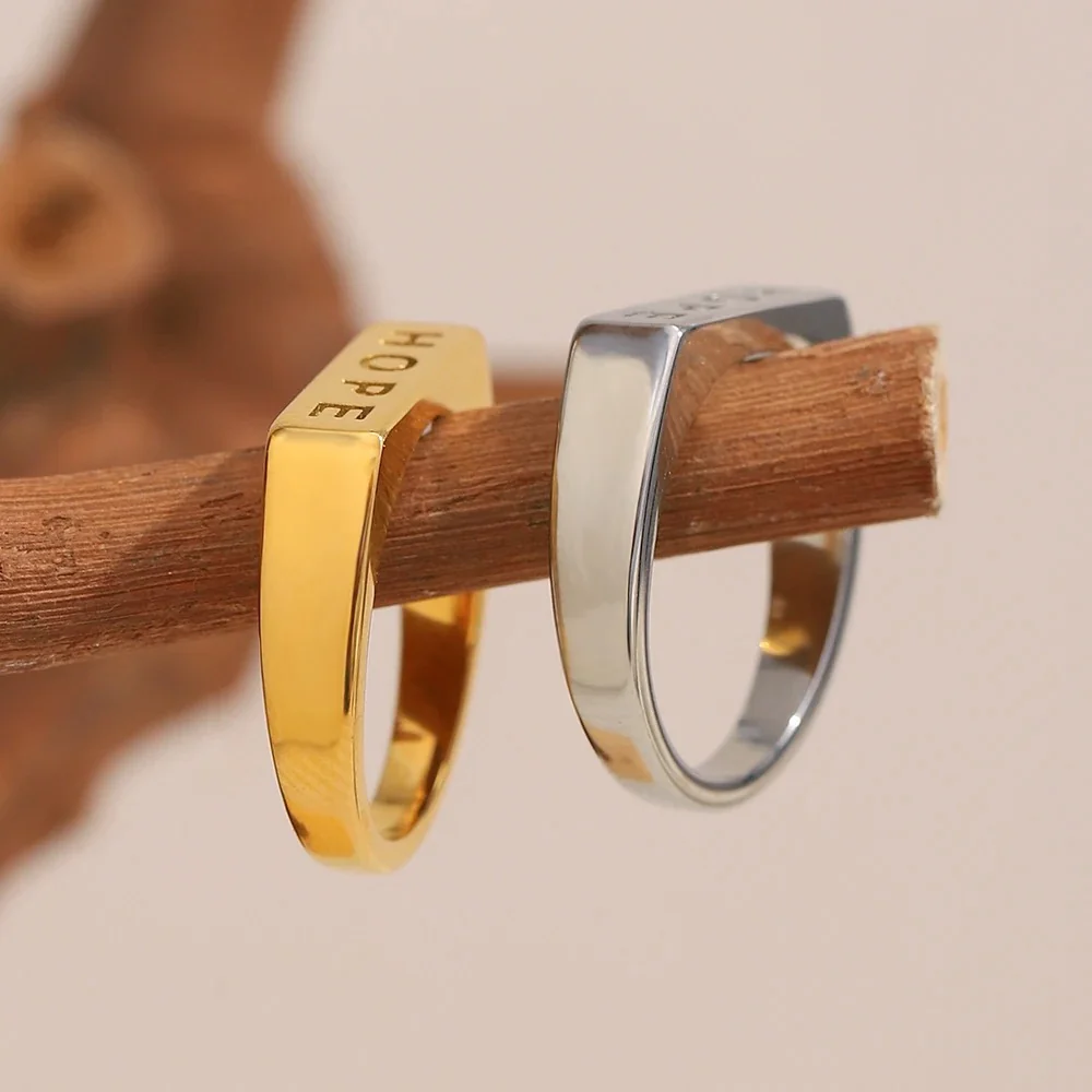 Minimal "HOPE" Ring - Image 7