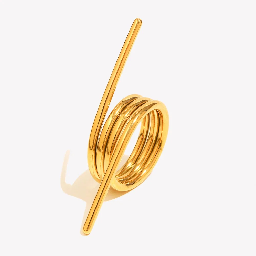 Minimal Multi Layered Ring - Image 2
