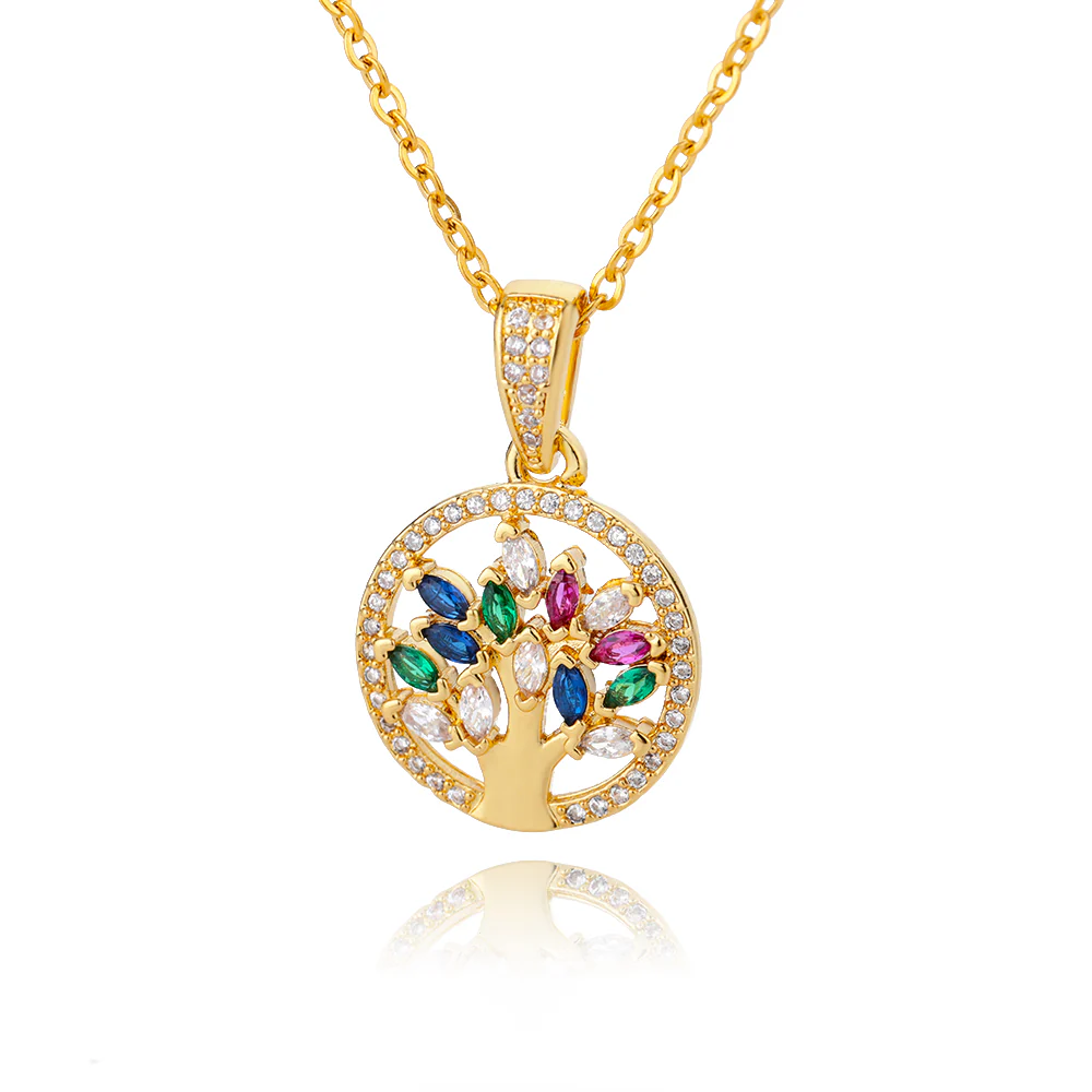 Mystic Tree of Life Pendant Necklace