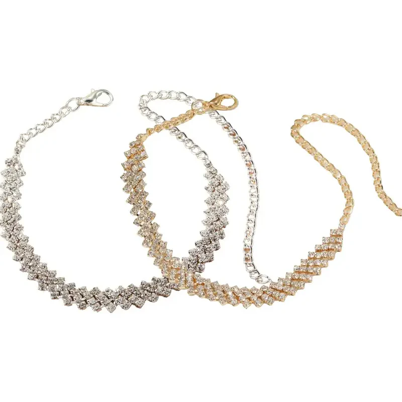 Rhinestone Anklet - Image 4