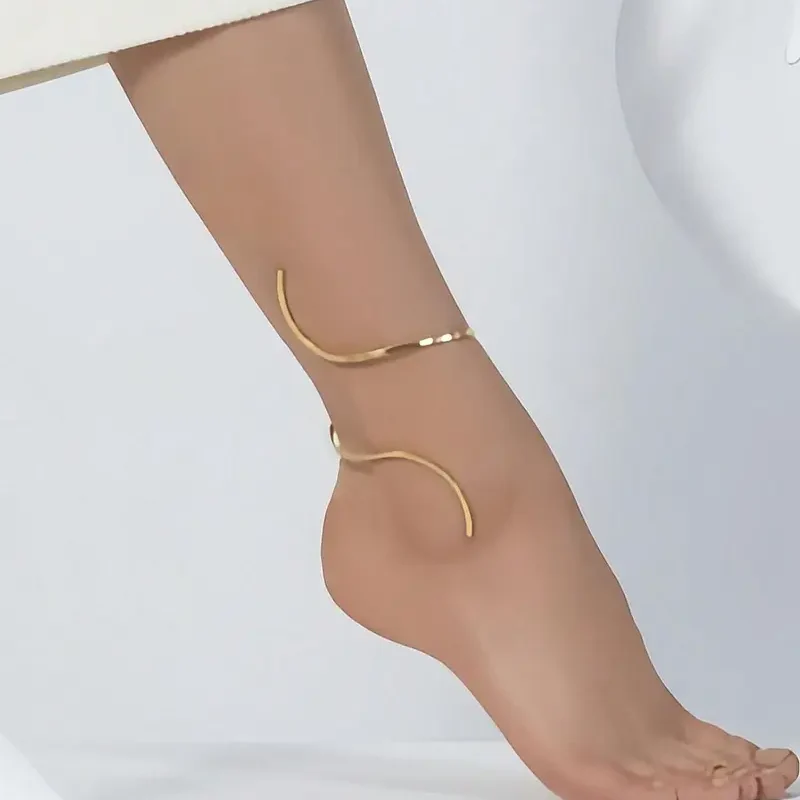 S-Shaped Anklet - Image 2
