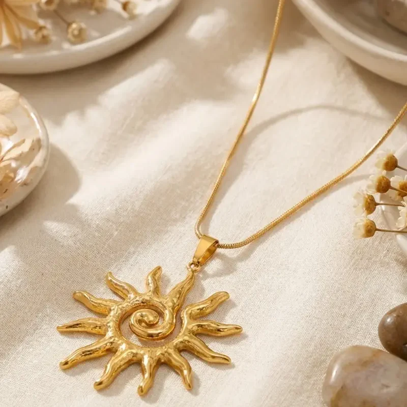 Sun Totem Necklace - Image 3