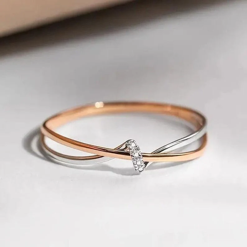 Twisted Knot Infinity Love Ring - Image 6