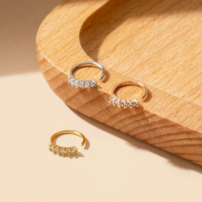 Zircon Nose Ring - Image 5