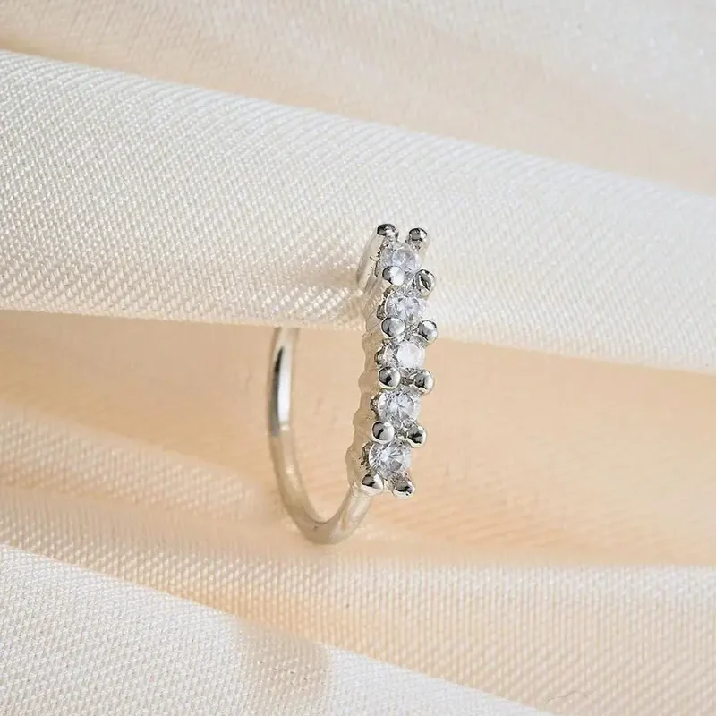 Zircon Nose Ring - Image 7